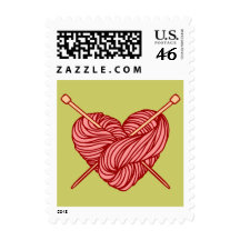 I Love Knitting Stamps