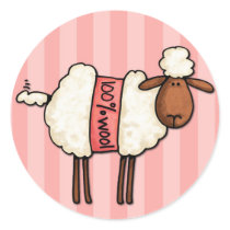 i love knitting stickers