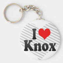 I love Knox Keychains