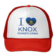 I Love Knox, PA Trucker Hat