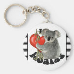 I Love Koalas Keychain