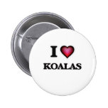 I Love Koalas Pinback Button