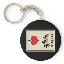 I Love Kobolds Keychain