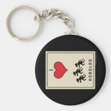 I Love Kobolds Keychain