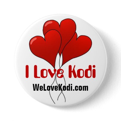I Love Kodi Button by KodiGirl