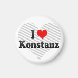 I Love Konstanz, Germany Fridge Magnet