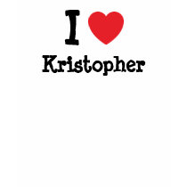 I love Kristopher heart custom personalized t-shirts by funnycustomtshirts I love Kristopher heart custom personalized t-shirts
