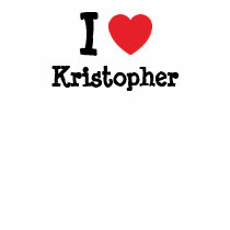I love Kristopher heart custom personalized t-shirts by funnycustomtshirts I love Kristopher heart custom personalized t-shirts