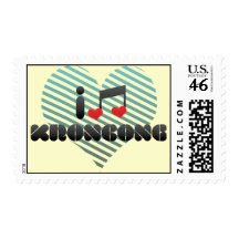 I Love Kroncong Stamps