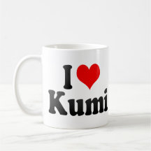 I Love Kumi, Korea Coffee Mug