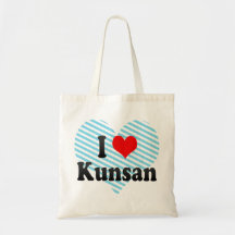 I Love Kunsan, Korea Bag