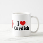 I Love Kurdish Mug