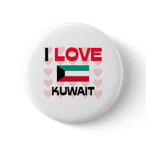 I Love Kuwait buttons by tshirtshirts I Love Kuwait buttons