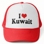 I Love Kuwait hats