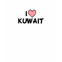 I Love Kuwait t-shirts