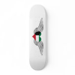 I Love Kuwait -wings Skate Board Deck
