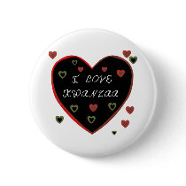 I Love Kwanzaa buttons by Kwanzaa I Love Kwanzaa buttons