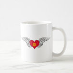 I Love Kyrgyzstan -wings Mug