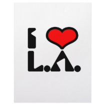 I Love L.A. Personalized Letterhead