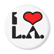 I Love L.A. magnets
