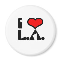 I Love L.A. magnets