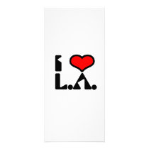 I Love L.A. Rack Cards