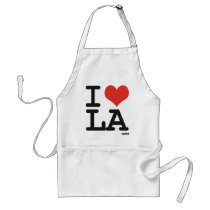 I LOVE LA APRON