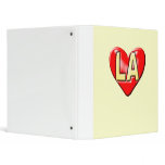 I Love LA binders