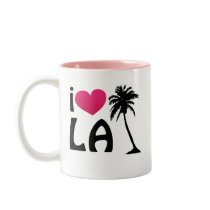 I Love LA California Mug