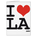 I LOVE LA cards