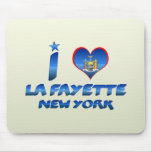 I love La Fayette, New York Mousepad
