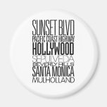 I Love LA Fridge Magnet