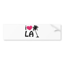 I Love LA Gifts and Apparel Bumper Sticker