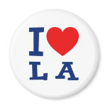 I love LA Refrigerator Magnets