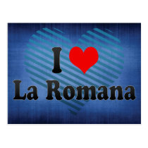 I Love La Romana, Dominican Republic postcards