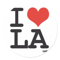 I love LA Sticker