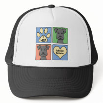I Love Labrador Retrievers hats by dogcartoons I Love Labrador Retrievers hats