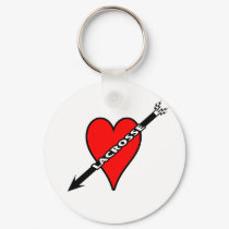 I Love Lacrosse Heart