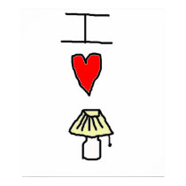 I love lamp posters by Cdiehlio I love lamp posters