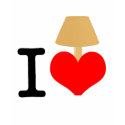 I Love Lamp t-shirts by thefunkhouse I Love Lamp t-shirts