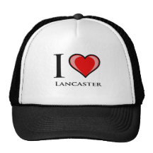 I Love Lancaster Mesh Hats