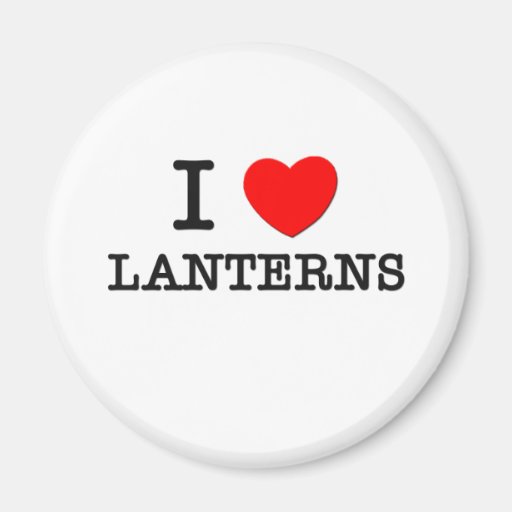 I Love Lanterns Magnets
