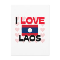 I Love Laos postcards