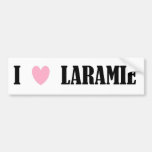 I LOVE LARAMIE BUMPER STICKER