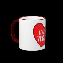 I LOVE Las Vegas BIG HEART Ringer T Mug by vegasdusoleil I LOVE Las Vegas BIG HEART Ringer T Mug