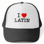 I Love LATIN hats