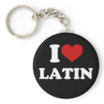 I Love Latin Key Chains