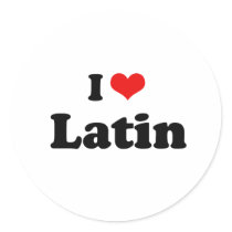 I Love Latin Tshirt stickers by loveshirts I Love Latin Tshirt stickers