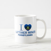 I Love Lattimer Mines, PA Mug