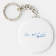I Love Laurel Park North Carolina Keychain